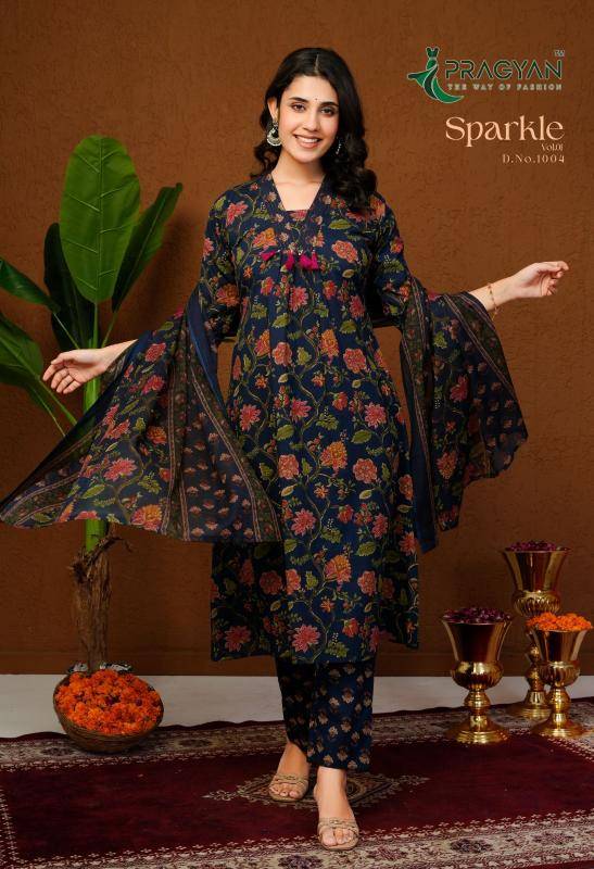 Pragyan sparkel vol 1 Kurti supplier in Surat